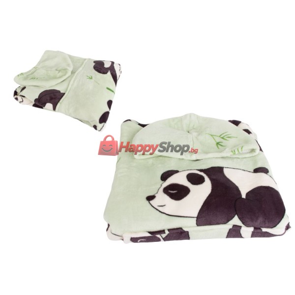 Топъл суичър 2в1 одеало с качулка oversize